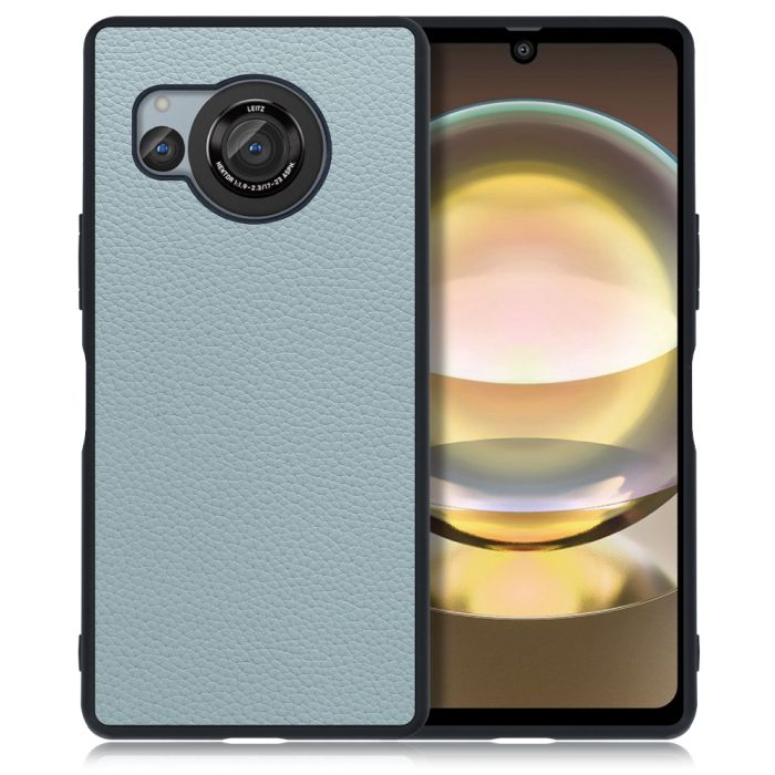 [ LOOF LUXURY-SHELL ] AQUOS R8 SH-52D AQUOSR8 スマホケース 背面 ケース カバー ハードケース 本革 ストラップホール [ AQUOS R8 ]