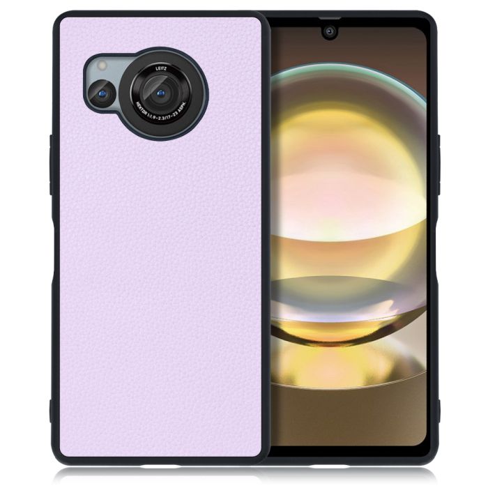[ LOOF LUXURY-SHELL ] AQUOS R8 SH-52D AQUOSR8 スマホケース 背面 ケース カバー ハードケース 本革 ストラップホール [ AQUOS R8 ]