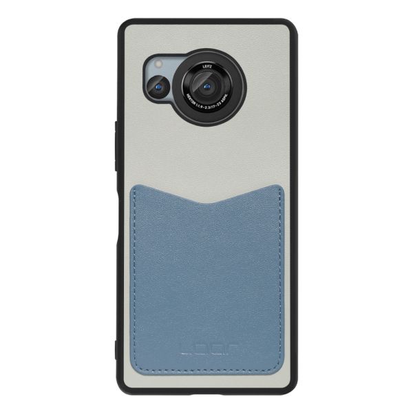 [ LOOF PASS-SHELL ] AQUOS R8 SH-52D AQUOSR8 スマホケース 背面 ケース カバー ハードケース カード収納 カードホルダー ストラップホール [ AQUOS R8 ]