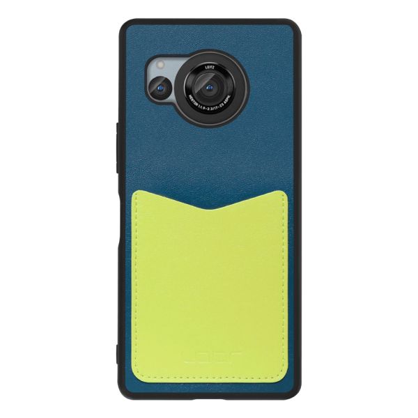 [ LOOF PASS-SHELL ] AQUOS R8 SH-52D AQUOSR8 スマホケース 背面 ケース カバー ハードケース カード収納 カードホルダー ストラップホール [ AQUOS R8 ]