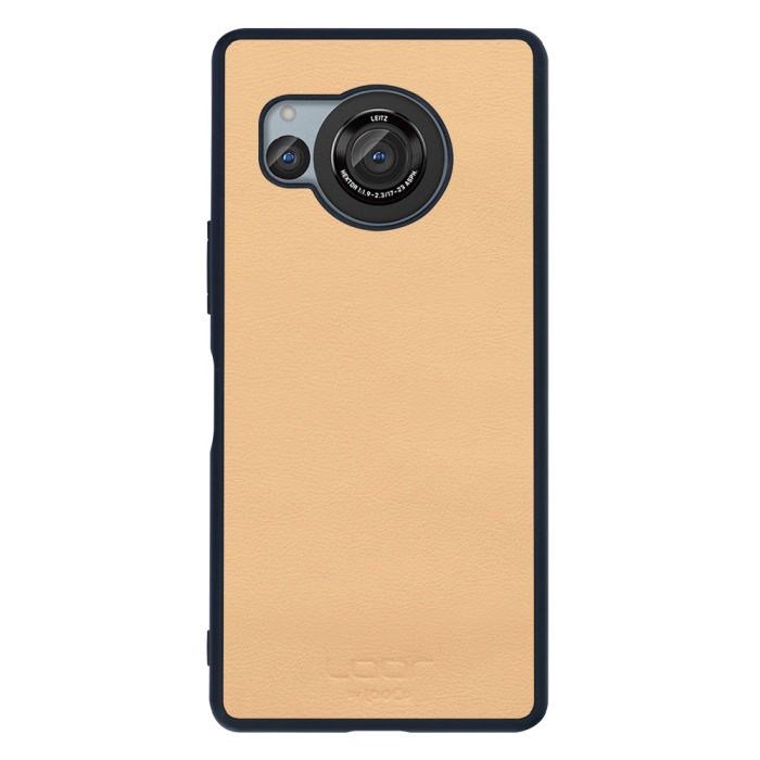 [ LOOF BASIC-SHELL ] AQUOS R8 SH-52D AQUOSR8 ケース カバー スマホケース 本革 レザー シンプル ストラップホール [ AQUOS R8 ]