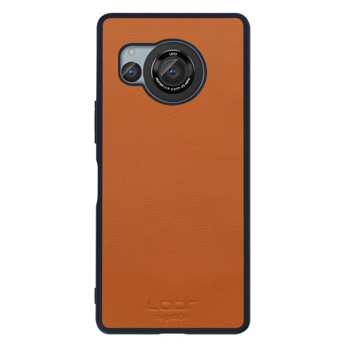 [ LOOF BASIC-SHELL ] AQUOS R8 SH-52D AQUOSR8 ケース カバー スマホケース 本革 レザー シンプル ストラップホール [ AQUOS R8 ]