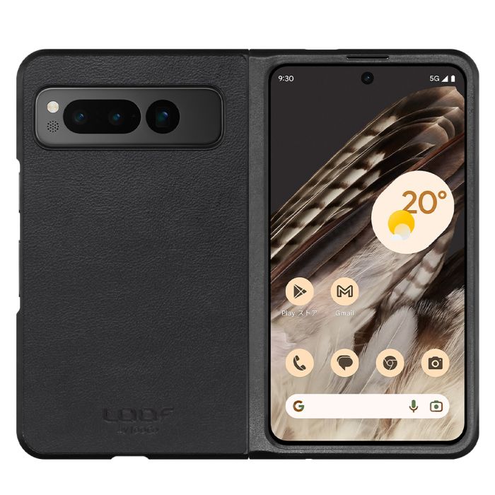[ LOOF BASIC-SHELL ] Google Pixel Fold PixelFold ピクセルフォールド ケース カバー スマホケース 本革 レザー シンプル  [ Google Pixel Fold ]