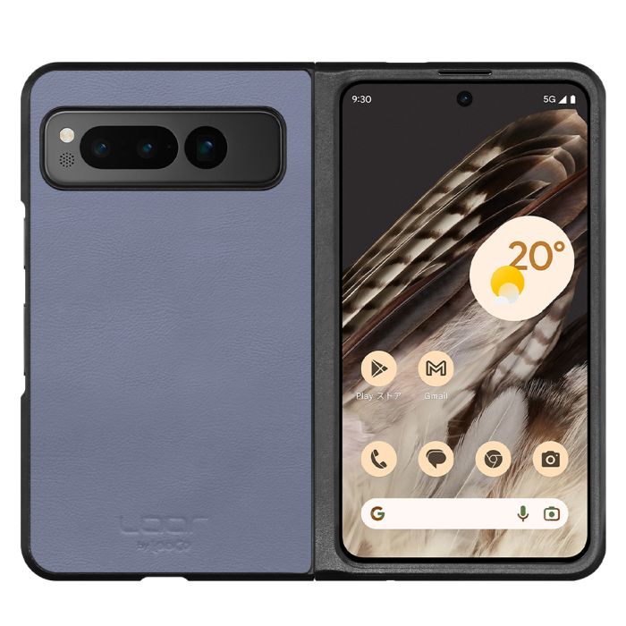[ LOOF BASIC-SHELL ] Google Pixel Fold PixelFold ピクセルフォールド ケース カバー スマホケース 本革 レザー シンプル  [ Google Pixel Fold ]