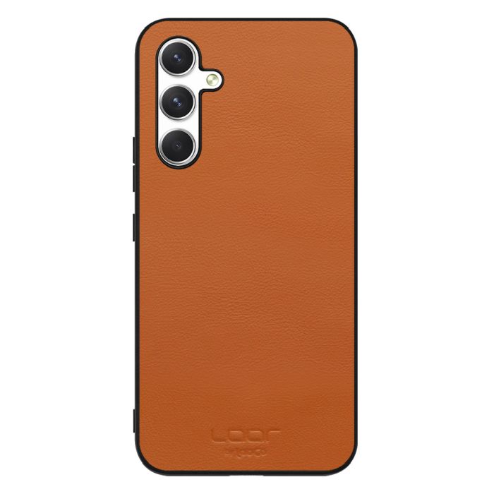 [ LOOF BASIC-SHELL ] Galaxy A54 5G  ケース カバー スマホケース 本革 レザー シンプル ストラップホール [ Galaxy A54 5G ]