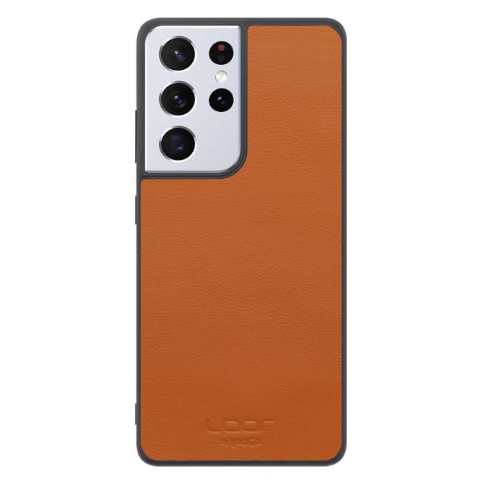 [ LOOF BASIC-SHELL ] Galaxy S21 Ultra 5G / SC-52B s21ultra5g s21ultra ケース カバー スマホケース 本革 レザー シンプル ストラップホール [ Galaxy S21 Ultra 5G ]