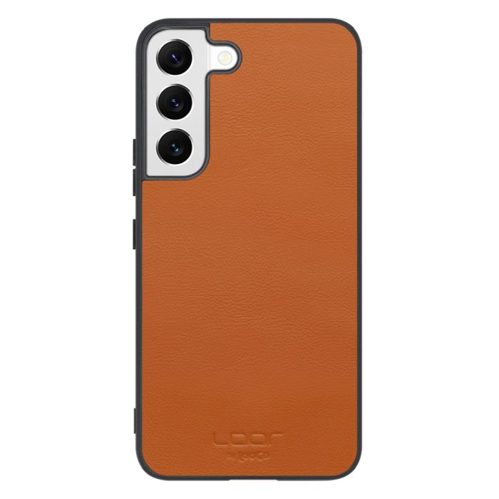 [ LOOF BASIC-SHELL ] Galaxy S22 / SC-51C / SCG13  ケース カバー スマホケース 本革 レザー シンプル ストラップホール [ Galaxy S22 ]