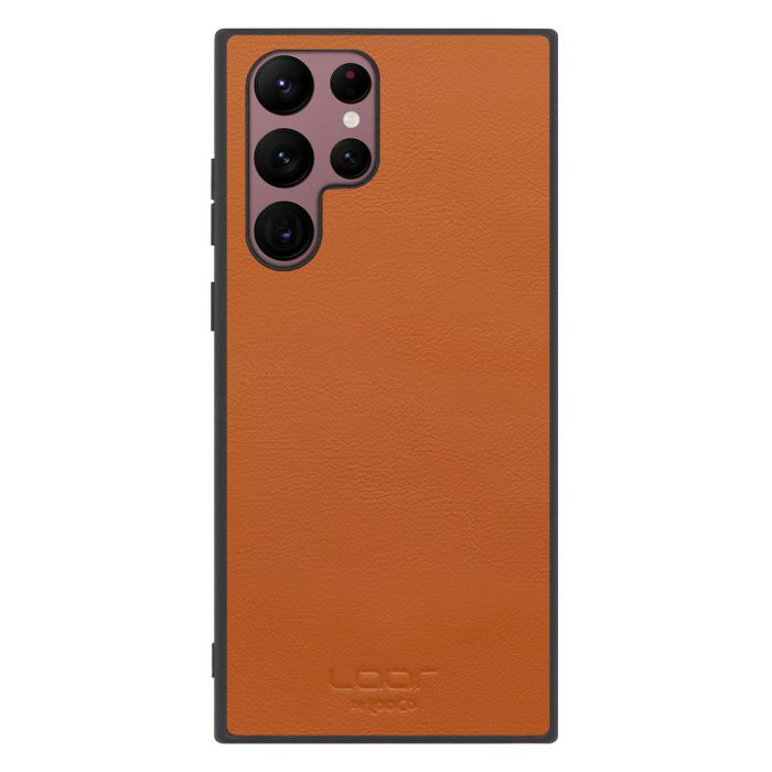 [ LOOF BASIC-SHELL ] Galaxy S22 Ultra  / SC-52C / SCG14 s22ultra ケース カバー スマホケース 本革 レザー シンプル ストラップホール [ Galaxy S22 Ultra ]