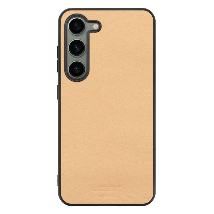 [ LOOF BASIC-SHELL ] Galaxy S23  ケース カバー スマホケース 本革 レザー シンプル ストラップホール [ Galaxy S23 ]