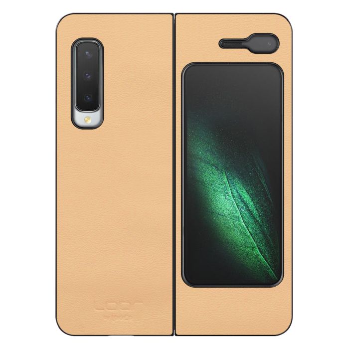 [ LOOF BASIC-SHELL ] Galaxy Fold SCV44  ケース カバー スマホケース 本革 レザー シンプル  [ Galaxy Fold ]