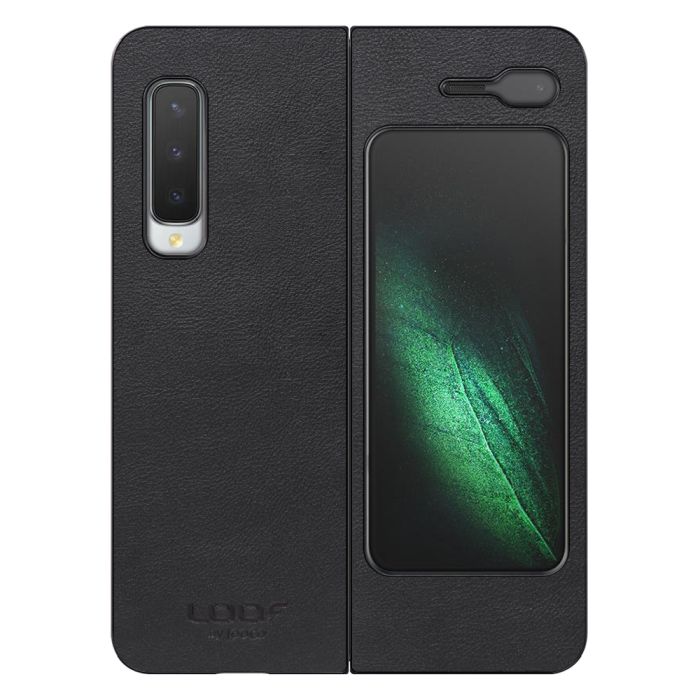 [ LOOF BASIC-SHELL ] Galaxy Fold SCV44  ケース カバー スマホケース 本革 レザー シンプル  [ Galaxy Fold ]