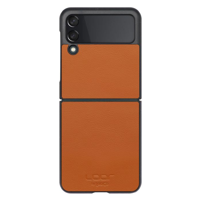 [ LOOF BASIC-SHELL ] Galaxy Z Flip3 5G / SC-54B zflip35g zflip3 ケース カバー スマホケース 本革 レザー シンプル  [ Galaxy Z Flip3 5G?? ]
