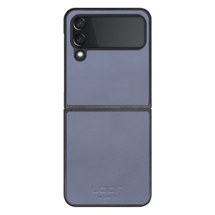 [ LOOF BASIC-SHELL ] Galaxy Z Flip4 zflip4 ケース カバー スマホケース 本革 レザー シンプル  [ Galaxy Z Flip4 ]