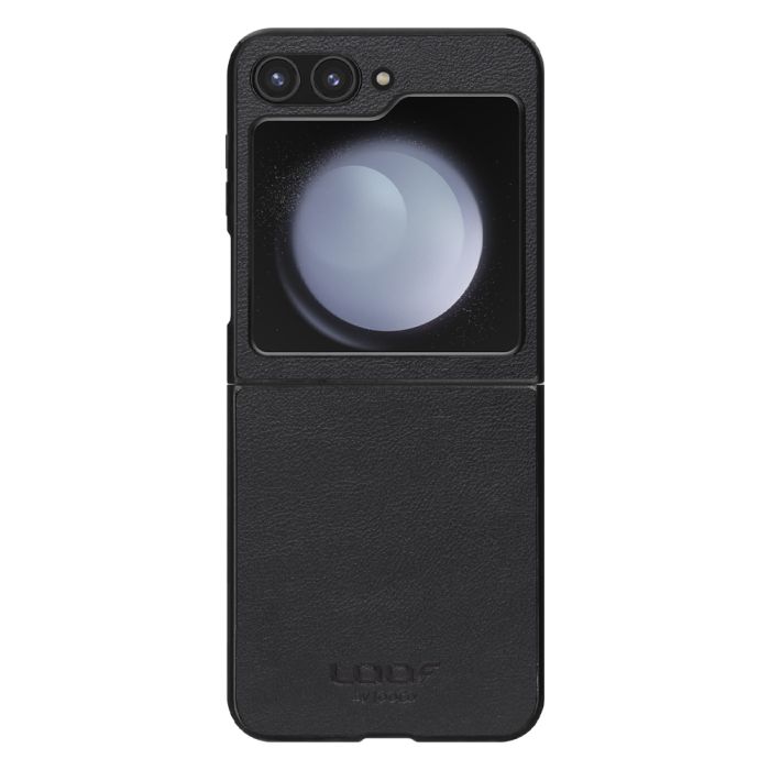 [ LOOF BASIC-SHELL ] Galaxy Z Flip5 zflip5 ケース カバー スマホケース 本革 レザー シンプル  [ Galaxy Z Flip5 ]