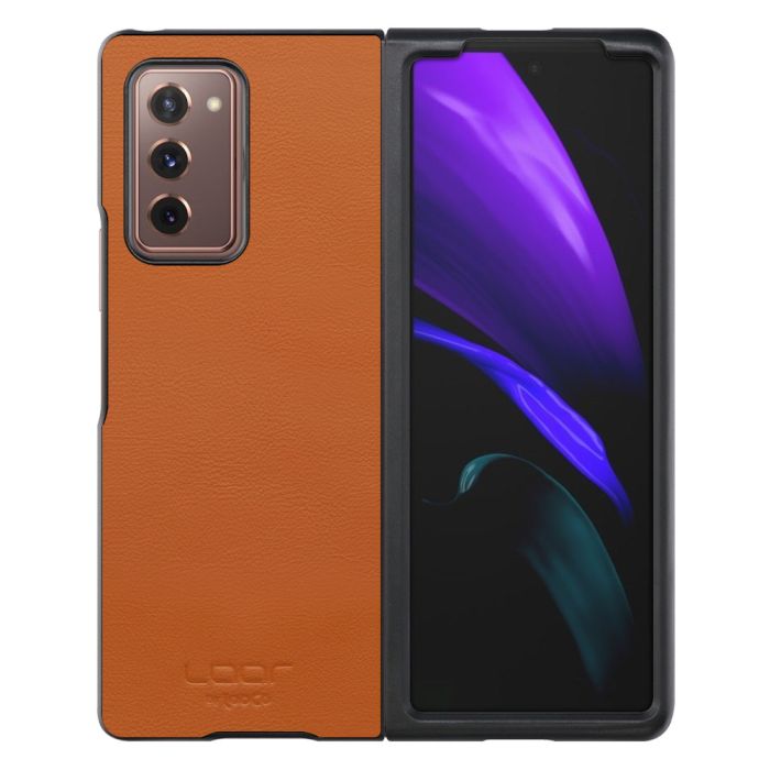 [ LOOF BASIC-SHELL ] Galaxy Z Fold2 5G / SCG05 zfold25g zfold2 ケース カバー スマホケース 本革 レザー シンプル  [ Galaxy Z Fold2 5G ]