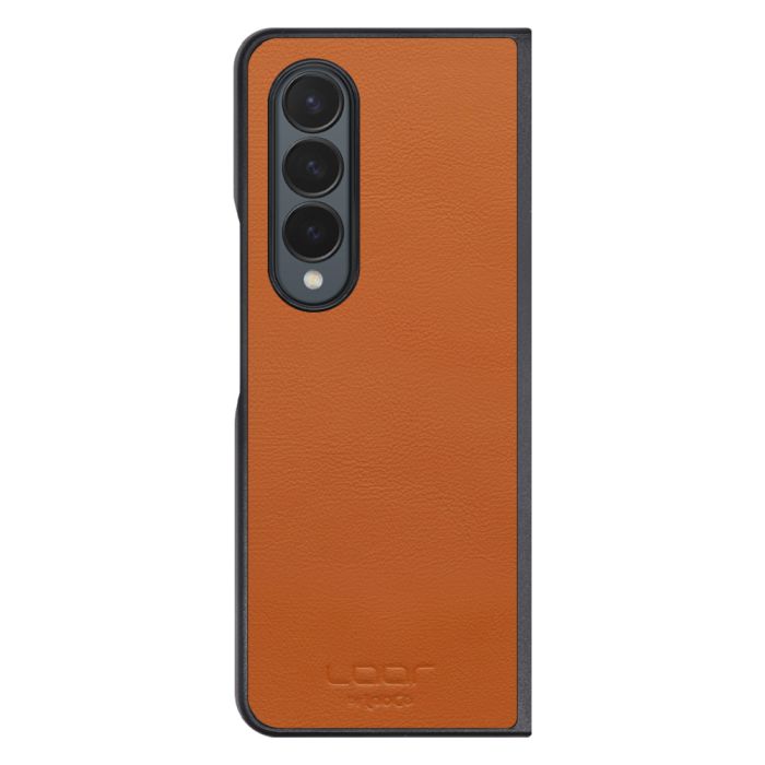 [ LOOF BASIC-SHELL ] Galaxy Z Fold4 zfold4 ケース カバー スマホケース 本革 レザー シンプル  [ Galaxy Z Fold4 ]