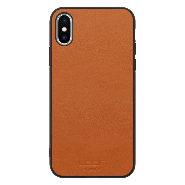 [ LOOF BASIC-SHELL ] iPhone X / XS iPhonex iPhonexs ケース カバー スマホケース 本革 レザー シンプル ストラップホール [ iPhone X / XS ]