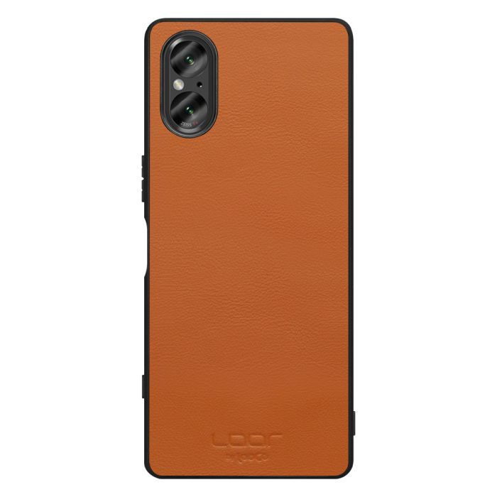 [ LOOF BASIC-SHELL ] Xperia 5 V SO-53D / SOG12 5V Xperia5V ケース カバー スマホケース 本革 レザー シンプル ストラップホール [ Xperia 5 V ]