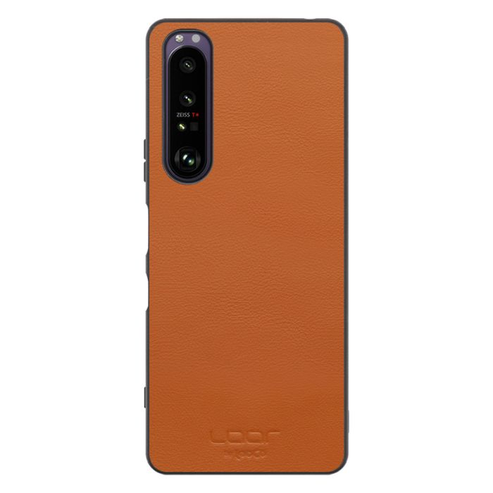 [ LOOF BASIC-SHELL ] Xperia 1 III / SO-51B / SOG03 / XQ-BC42 xperia1III 1III xperia1 ケース カバー スマホケース 本革 レザー シンプル ストラップホール [ Xperia 1 III ]