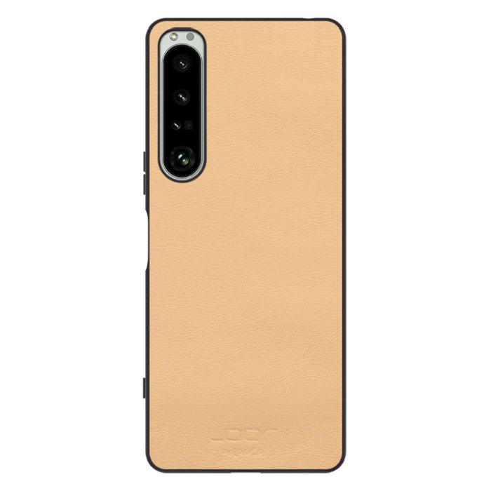 [ LOOF BASIC-SHELL ] Xperia 1 IV / SO-51C / SOG06 xperia1Ⅳ 1Ⅳ xperia1 ケース カバー スマホケース 本革 レザー シンプル ストラップホール [ Xperia 1 IV ]