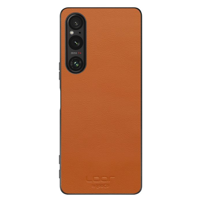 [ LOOF BASIC-SHELL ] Xperia 1 V 1V xperia1V ケース カバー スマホケース 本革 レザー シンプル ストラップホール [ Xperia 1 V ]