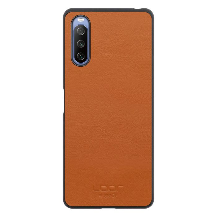 [ LOOF BASIC-SHELL ] Xperia 10 IV / SO-52C / SOG07  xperia10Ⅳ 10Ⅳ xperia10 ケース カバー スマホケース 本革 レザー シンプル ストラップホール [ Xperia 10 IV ]