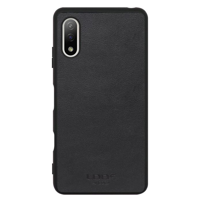 [ LOOF BASIC-SHELL ] Xperia Ace Ⅱ / SO-41B aceⅡ ace2 ケース カバー スマホケース 本革 レザー シンプル ストラップホール [ Xperia Ace Ⅱ ]