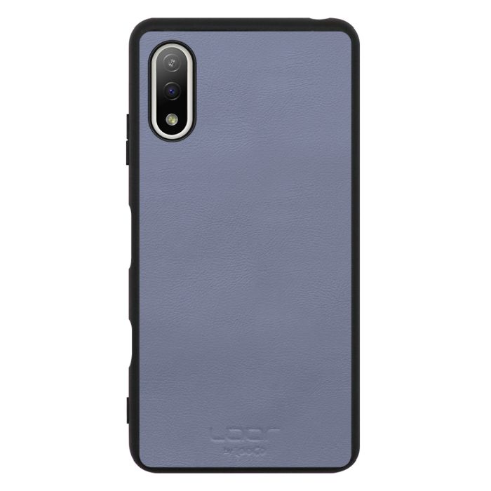 [ LOOF BASIC-SHELL ] Xperia Ace Ⅱ / SO-41B aceⅡ ace2 ケース カバー スマホケース 本革 レザー シンプル ストラップホール [ Xperia Ace Ⅱ ]