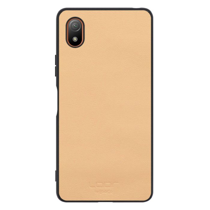 [ LOOF BASIC-SHELL ] Xperia Ace III / SO-53C / SOG08 aceⅢ ace3 ケース カバー スマホケース 本革 レザー シンプル ストラップホール [ Xperia Ace III ]