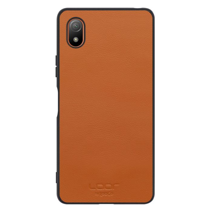 [ LOOF BASIC-SHELL ] Xperia Ace III / SO-53C / SOG08 aceⅢ ace3 ケース カバー スマホケース 本革 レザー シンプル ストラップホール [ Xperia Ace III ]
