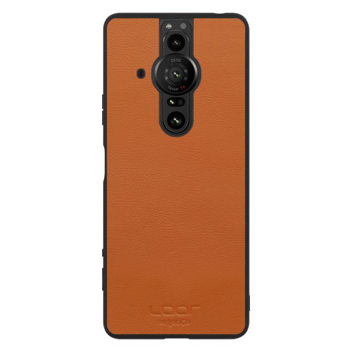 [ LOOF BASIC-SHELL ] Xperia PRO-I / XQ-BE42 proi xperiaproi ケース カバー スマホケース 本革 レザー シンプル ストラップホール [ Xperia PRO-I ]