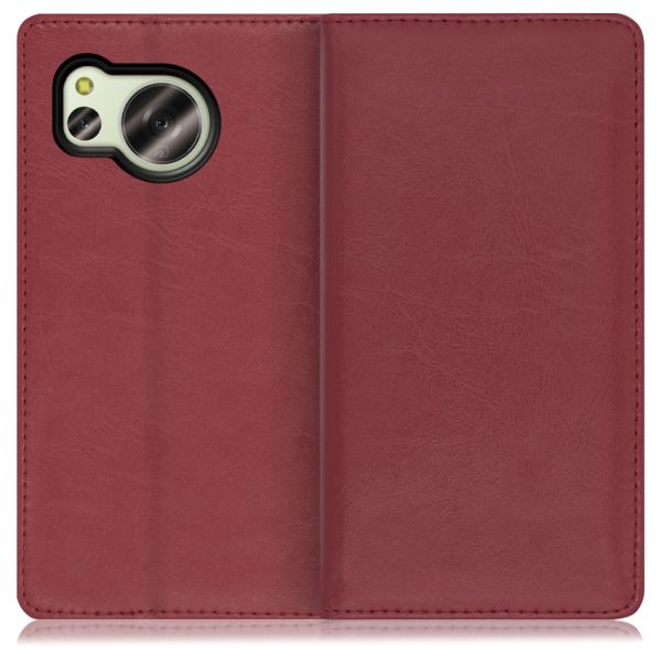 [ LOOF ROYALE ] AQUOS sense8 SH-54D / SHG11 sense 8 スマホケース ケース カバー 手帳型ケース カード収納 マグネット付き 本革 ベルトなし [ AQUOS sense8 ]