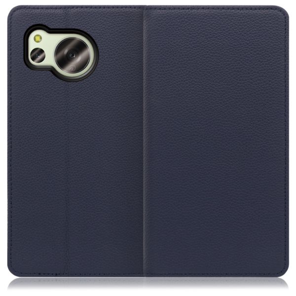 [ LOOF PASTEL ] AQUOS sense8 SH-54D / SHG11 sense 8 スマホケース ケース カバー 手帳型ケース カード収納 マグネット付き 本革 ベルトなし [ AQUOS sense8 ]