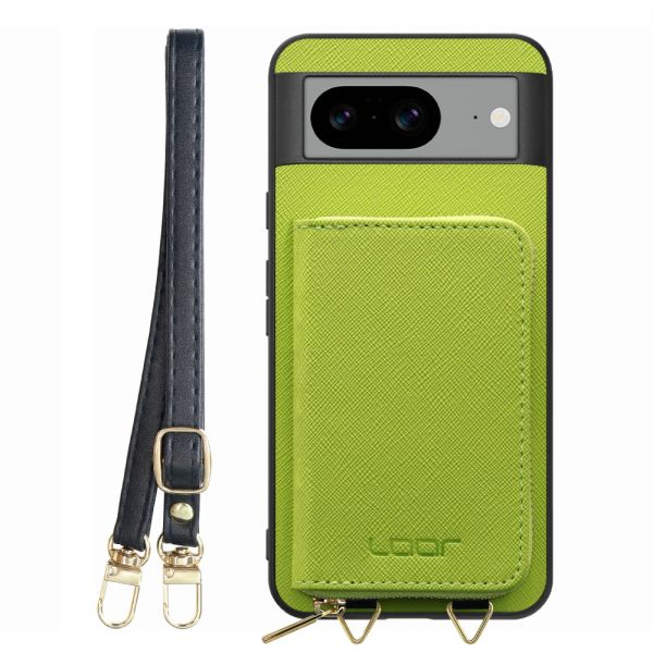 [ LOOF CASUAL-SHELL POUCH ] Google pixel 8 googlepixel8 Pixel8 ピクセル8 ケース ショルダー スマホショルダー 背面 収納 ポーチ付き カバー スマホケース ストラップ レザー [ Google Pixel 8 ]