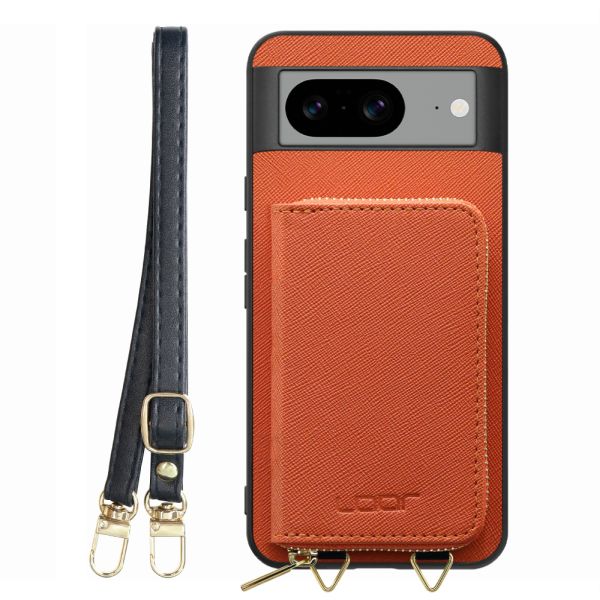 [ LOOF CASUAL-SHELL POUCH ] Google pixel 8 googlepixel8 Pixel8 ピクセル8 ケース ショルダー スマホショルダー 背面 収納 ポーチ付き カバー スマホケース ストラップ レザー [ Google Pixel 8 ]