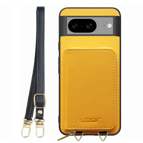 [ LOOF CASUAL-SHELL POUCH ] Google pixel 8 googlepixel8 Pixel8 ピクセル8 ケース ショルダー スマホショルダー 背面 収納 ポーチ付き カバー スマホケース ストラップ レザー [ Google Pixel 8 ]