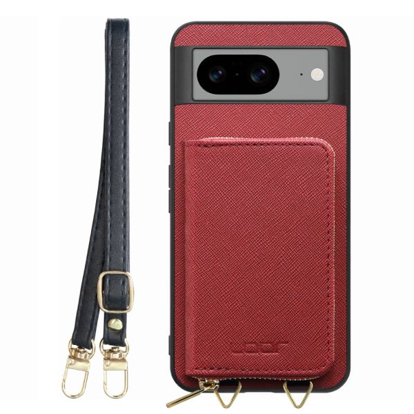 [ LOOF CASUAL-SHELL POUCH ] Google pixel 8 googlepixel8 Pixel8 ピクセル8 ケース ショルダー スマホショルダー 背面 収納 ポーチ付き カバー スマホケース ストラップ レザー [ Google Pixel 8 ]