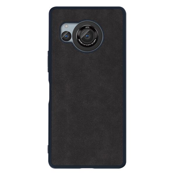 [ LOOF ALCANTARA-SHELL ] AQUOS R8 SH-52D AQUOSR8 ケース カバー スマホケース アルカンターラ シンプル ストラップホール [ AQUOS R8 ]