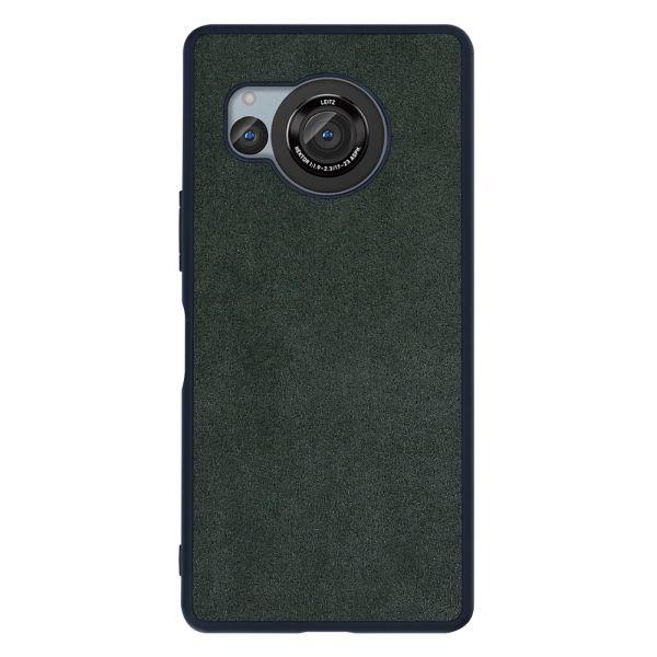 [ LOOF ALCANTARA-SHELL ] AQUOS R8 SH-52D AQUOSR8 ケース カバー スマホケース アルカンターラ シンプル ストラップホール [ AQUOS R8 ]