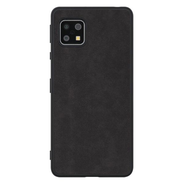 [ LOOF ALCANTARA-SHELL ] AQUOS sense4 / sense4 lite / sense4 basic / sense5G / やさしいスマホ2 sense 4 4lite 4basic 5G sense4lite sense4basic ケース カバー スマホケース アルカンターラ シンプル ストラップホール [ AQUOS sense4/4 lite/4 basic/sense5G/やさしいスマホ2 ]