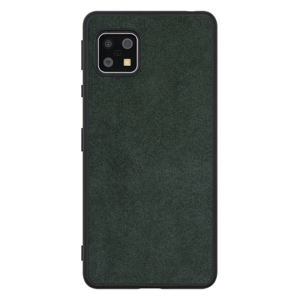 [ LOOF ALCANTARA-SHELL ] AQUOS sense4 / sense4 lite / sense4 basic / sense5G / やさしいスマホ2 sense 4 4lite 4basic 5G sense4lite sense4basic ケース カバー スマホケース アルカンターラ シンプル ストラップホール [ AQUOS sense4/4 lite/4 basic/sense5G/やさしいスマホ2 ]