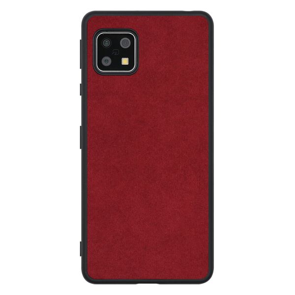 [ LOOF ALCANTARA-SHELL ] AQUOS sense4 / sense4 lite / sense4 basic / sense5G / やさしいスマホ2 sense 4 4lite 4basic 5G sense4lite sense4basic ケース カバー スマホケース アルカンターラ シンプル ストラップホール [ AQUOS sense4/4 lite/4 basic/sense5G/やさしいスマホ2 ]