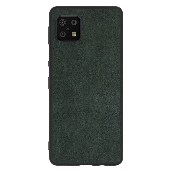 [ LOOF ALCANTARA-SHELL ] AQUOS sense6s /sense6 sense 6s 6 ケース カバー スマホケース アルカンターラ シンプル ストラップホール [ AQUOS sense6/sense6s ]