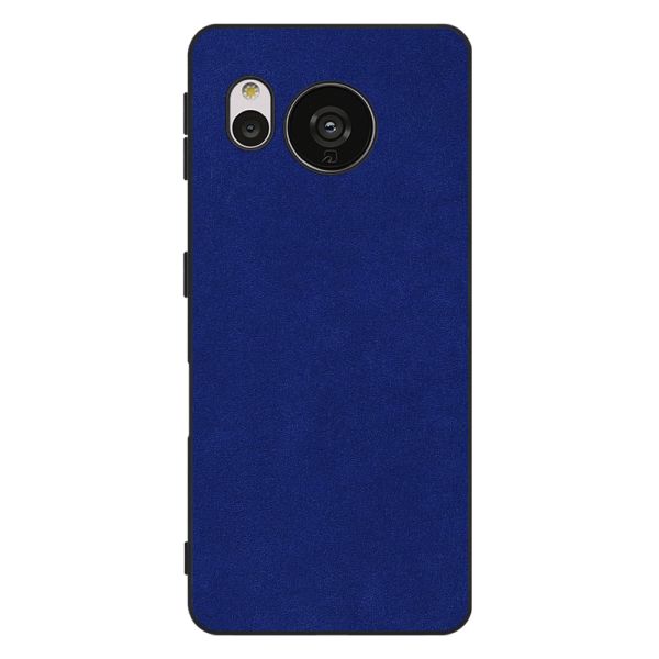[ LOOF ALCANTARA-SHELL ] AQUOS sense7 sense 7 ケース カバー スマホケース アルカンターラ シンプル ストラップホール [ AQUOS sense7 ]
