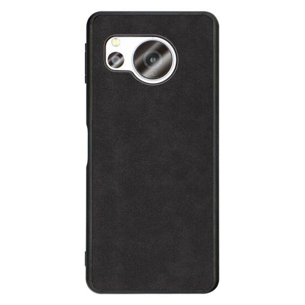 [ LOOF ALCANTARA-SHELL ] AQUOS sense8 SH-54D / SHG11 sense 8 ケース カバー スマホケース アルカンターラ シンプル ストラップホール [ AQUOS sense8 ]