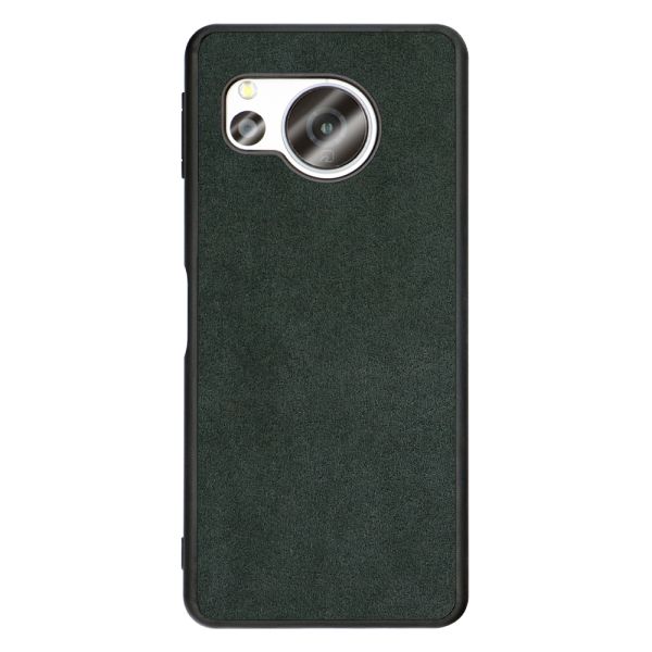 [ LOOF ALCANTARA-SHELL ] AQUOS sense8 SH-54D / SHG11 sense 8 ケース カバー スマホケース アルカンターラ シンプル ストラップホール [ AQUOS sense8 ]