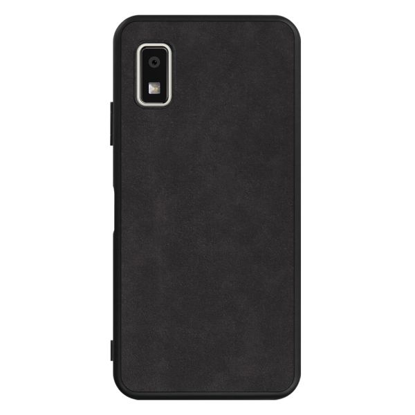 [ LOOF ALCANTARA-SHELL ] AQUOS wish3 SH-53D / A303SH / A302SH  ケース カバー スマホケース アルカンターラ シンプル ストラップホール [ AQUOS wish3 ]
