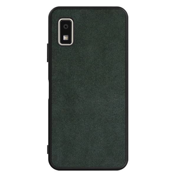 [ LOOF ALCANTARA-SHELL ] AQUOS wish3 SH-53D / A303SH / A302SH  ケース カバー スマホケース アルカンターラ シンプル ストラップホール [ AQUOS wish3 ]