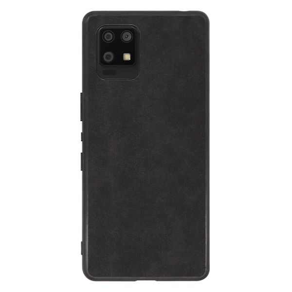 [ LOOF ALCANTARA-SHELL ] AQUOS zero6 SHG04 zero 6 ケース カバー スマホケース アルカンターラ シンプル ストラップホール [ AQUOS zero6 ]