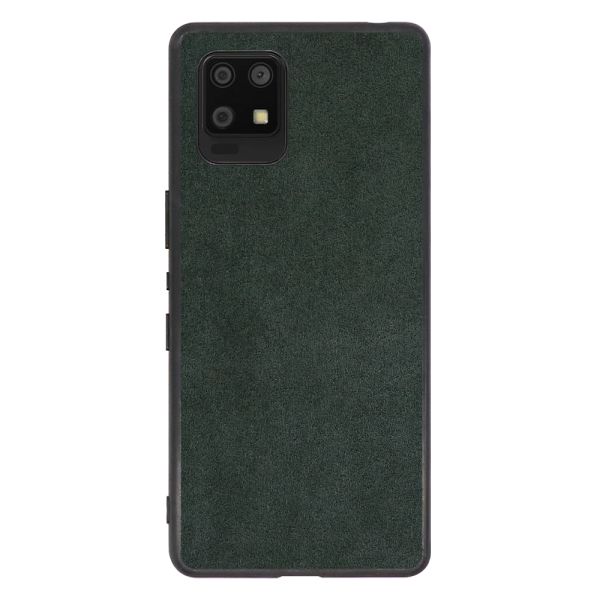 [ LOOF ALCANTARA-SHELL ] AQUOS zero6 SHG04 zero 6 ケース カバー スマホケース アルカンターラ シンプル ストラップホール [ AQUOS zero6 ]